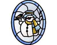 (image for) Snowman and bird