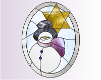 (image for) Snowman and hebrew star