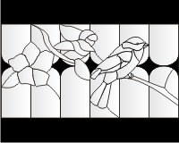 (image for) Sparrow and petunia