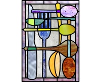 (image for) Spoon fork and knife abstract