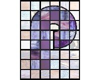 (image for) Alphabet in squares "P"