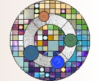 (image for) Squares and bottle bottoms