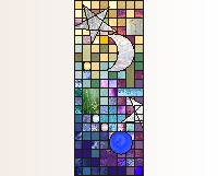 (image for) Squares and moon and stars