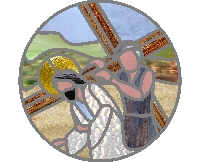 (image for) Station V of the cross - Simon of Cyrene Carries the Cross