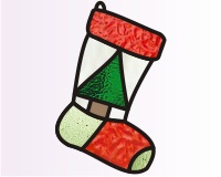 (image for) Christmas - Stocking 2011 2 (ornament)