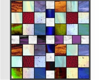 (image for) Strip-quilt1 pattern-glass
