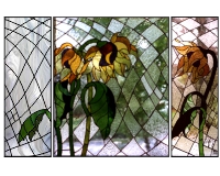 (image for) Sunflower tryptic all three