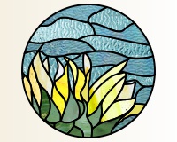 (image for) Sunflower bottom round