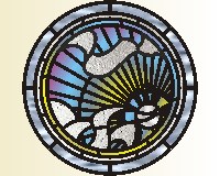 (image for) Sunrise round geometric