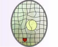 Tennis racket insert (image for) Tennis racket insert