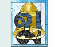 Thai alphabet character 'kho ra-khang' - bell (image for) Thai alphabet character 'kho ra-khang' - bell