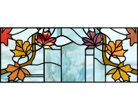 (image for) Transom Autumn leaves