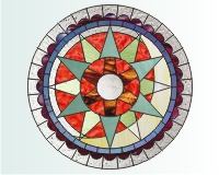 (image for) Winter - Tree star moon mandala