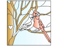 (image for) Two cardinals 1