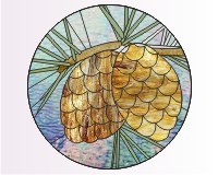 (image for) Two pine cones