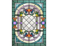 (image for) Victorian entry 2 (stained glass pattern)