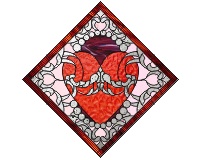 (image for) Victorian heart jewels diamond