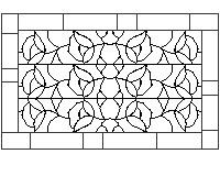 (image for) Victorian transom 3 rows