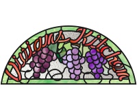 (image for) Vivian's Kitchen 1 (grapes and border)