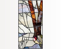 (image for) Winter trees and bird