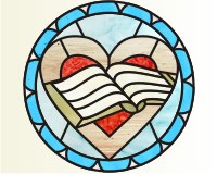 Love to read (open book and hearts) (image for) Love to read (open book and hearts)
