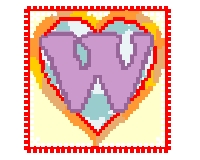 (image for) xst Alphabet - broken hearts W