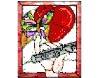 (image for) xst Flute butterfly hearts