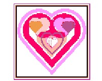 (image for) Cross stitch hearts 1